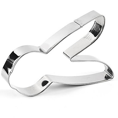 رخيصةأون أدوات الفرن-1PC أدوات حلوى متعددة الوظائف عيد الفصح الأرنب حيوان أدوات الفولاذ المقاوم للصدأ كوكي