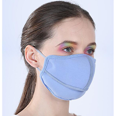 baratos Moda feminina-Unisexo Básico Máscara Sólido