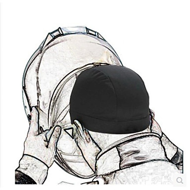 baratos Capacetes para Motos-capuz da motocicleta capuz da bicicleta absorvente de suor capacete absorvente de suor capacete forro sujo chapéu boné de equitação boné semi-circular