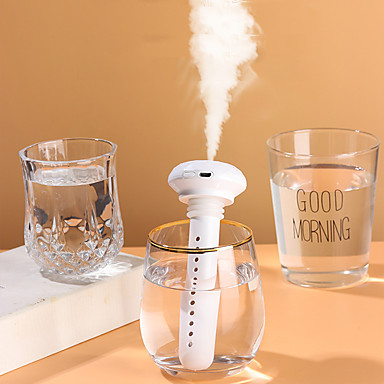 baratos Humidificadores-1 pc umidificador de água mineral portátil usb veículo spray / doméstico silencioso umidificador de diamante nevoeiro pesado