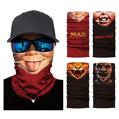 baratos Bandana-Homens Activo / Básico Bandana Estampa Colorida