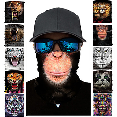 baratos Acessórios de Inverno-Homens Activo / Básico Bandana Estampa Colorida