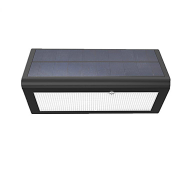 baratos Equipamentos e Suprimentos Elétricos-Sensor de indução de radar sem fio luz de rua do jardim solar com 48led 5.6 w led power luz de parede solar