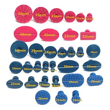 baratos Caneta de Tinta de Automotivo-33 pcs reparo do dente do carro de nylon puxando guias ferramenta de remoção de danos do slide do corpo sem pintura