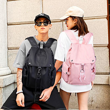 baratos Malas de Viagem-Mala de viagem de grande capacidade com porta de carregamento USB durável à prova d'água anti-roubo mochilas de viagem mochila de campismo / caminhadas / espeleologia ao ar livre saco mochila laptop