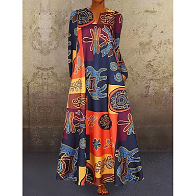 shift dress maxi