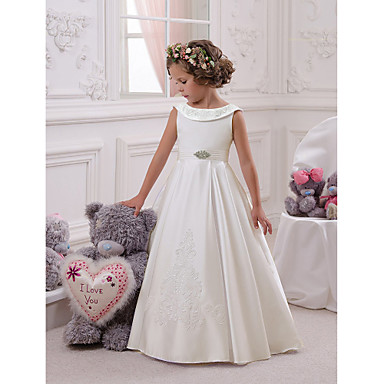 mikado flower girl dress
