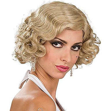 blonde 20s wig