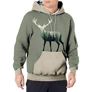 reindeer moletom com capuz