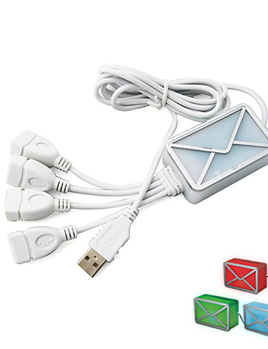 10 99 Usb Webmail Notifier With 4 Port Usb 2 0 Hub For Pc Laptop