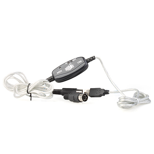 

USB to MIDI Converter Cable 2M