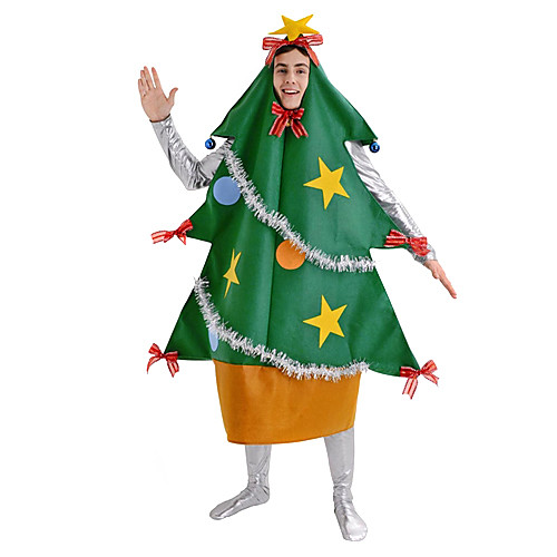 

Cosplay Costume Santa Clothes Men's Women's Christmas New Year Festival / Holiday Nonwoven Fabric Outfits