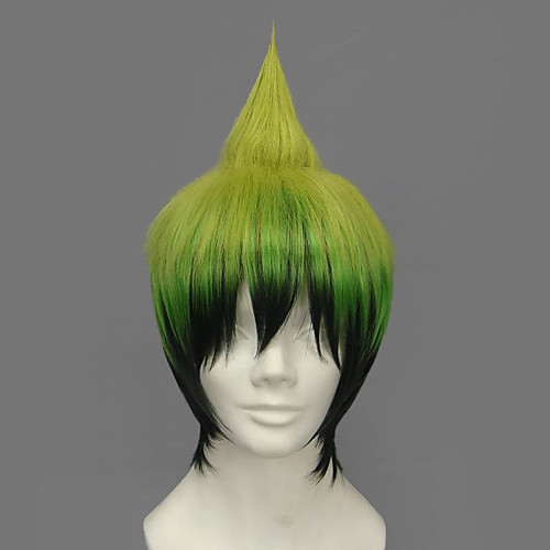

Blue Exorcist Amaimon Cosplay Wigs Men's 12 inch Heat Resistant Fiber Anime Wig