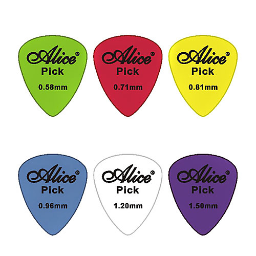 

Alice AP-I Matte Clear Guitar Picks in 1 Dozen