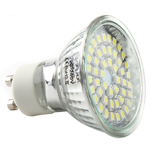 

1pc 3 W LED Spotlight 250-300 lm GU10 48 LED Beads SMD 2835 Warm White Cold White Natural White 220-240 V