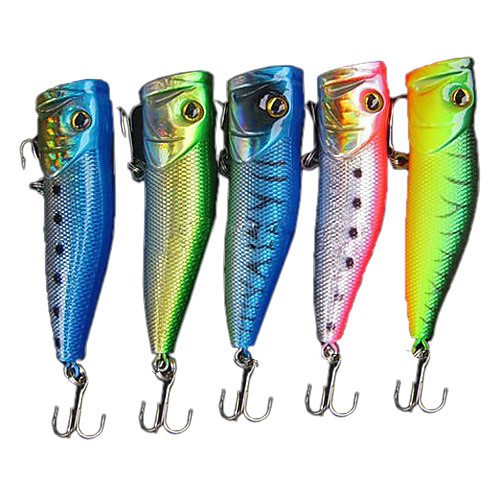 

1 pcs Fishing Lures Popper Bass Trout Pike Sea Fishing Freshwater Fishing