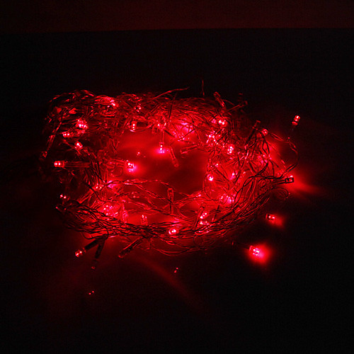 

String Lights 120 LEDs Dip Led 1pc Red Party Decorative Holiday 220-240 V / IP44