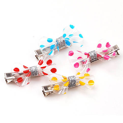 

Spot Transparent Barrette for Dogs(Assorted Colors)