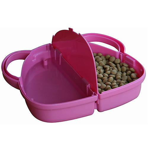 

Portble Pet Bowl for Cats Dogs((Random Colour,23x10x10.5CM)