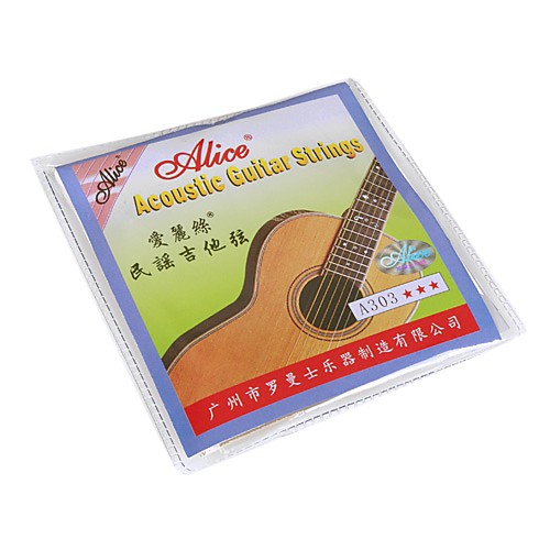 

Alice - (A303-SL) Stainless Steel Acoustic Guitar Strings (011-052)