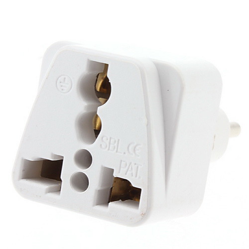 

EU Plug to Multiple Plug Universal Travel Adapter (110-240V)