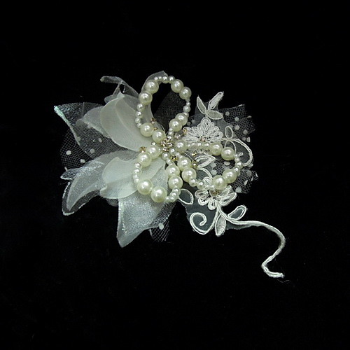 

Fashion Satin With Pearl Women's Fascinators