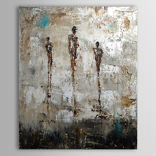 

Oil Painting Hand Painted Vertical Abstract Classic Traditional