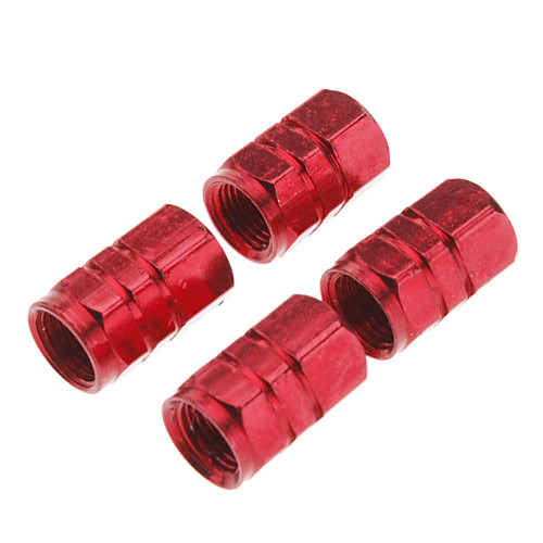 

Car Tire Valves Decoration Cap (Assorted Color,4-Piece)