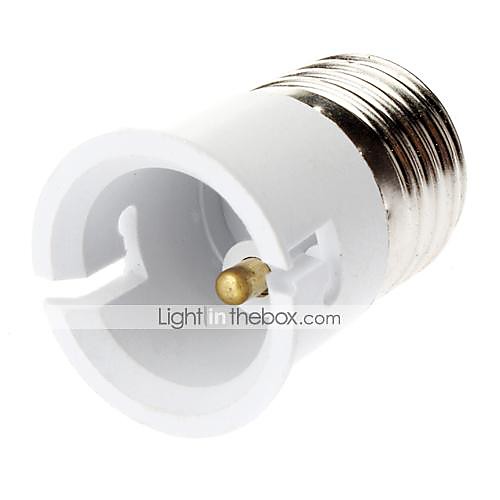 

E27 to B22 B22 85-265 V Plastic Light Bulb Socket