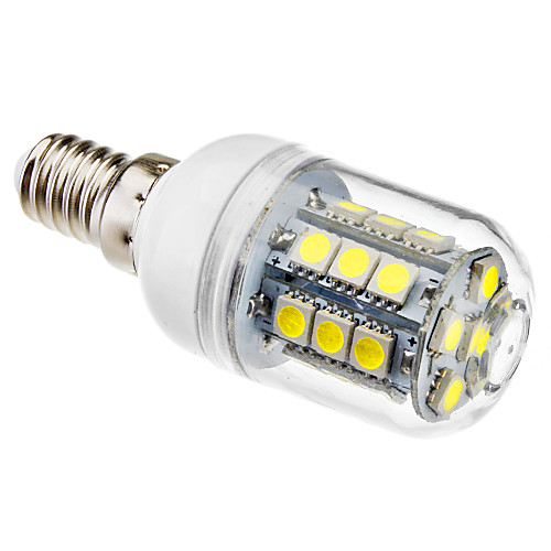 

1 pc E14 27LED SMD5050Corn Light AC220V White Light