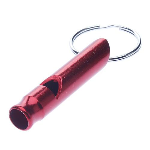 

Survival Outdoor Training Emergency Whistle With Key Chain(Assorted Colors)