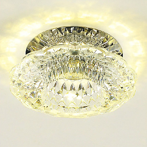 

LightMyself™ 10 cm Crystal / Mini Style / LED Flush Mount Lights Modern Contemporary 110-120V / 220-240V
