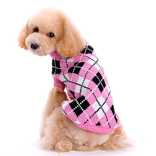 Dog Sweater Puppy Clothes Plaid / Check Keep Warm Winter Dog Clothes Puppy Clothes Dog Outfits Pink Costume for Girl and Boy Dog Woolen XS S M L XL
Dog Sweater Puppy Clothes Plaid / Check Keep Warm Winter Dog Clothes Puppy Clothes Dog Outfits Pink Costume for Girl and Boy Dog Woolen XS S M L XL