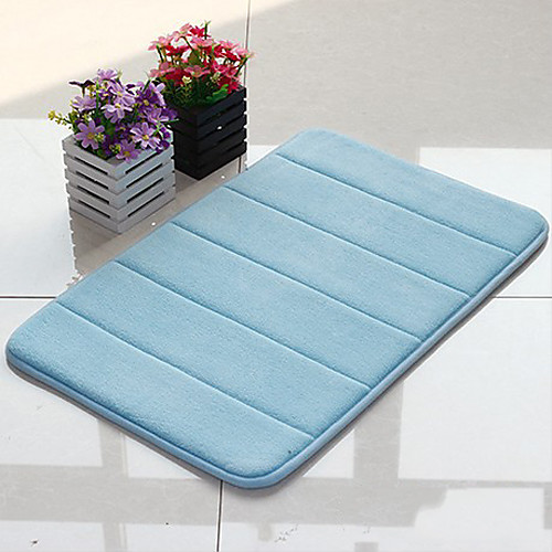 

Modern Polyester Microfiber Stripes Machine Made / Rectangle