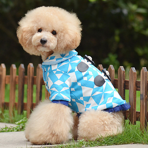 

Dog Coat Hoodie Winter Dog Clothes Puppy Clothes Dog Outfits Blue Pink Costume for Girl and Boy Dog Cotton XS S M L XL