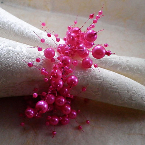 

Acrylic Napkin Ring Patterned Eco-friendly Table Decorations 1 pcs