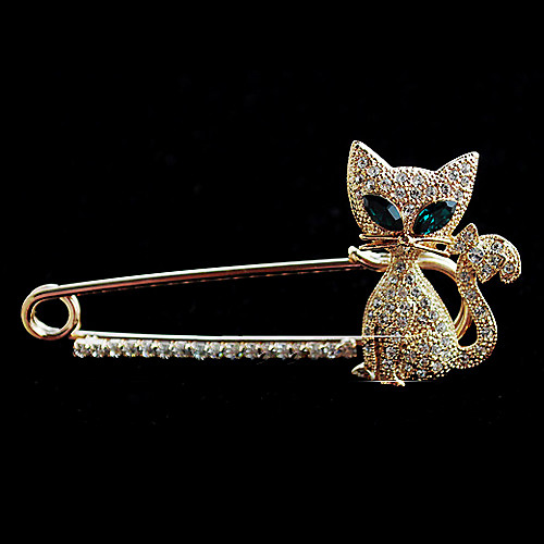 

Women's Fashion Crystal Brooch Jewelry For Party Wedding Daily