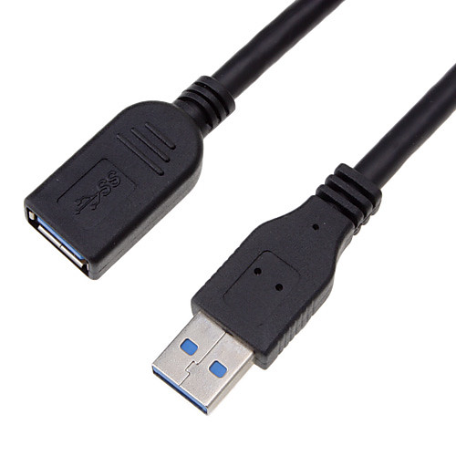 

USB 3.0 Мужского на Женский Extender кабель черный (1,5 м)