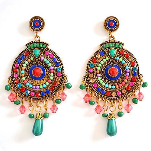 

Women's Drop Earrings Resin Earrings Jewelry Rainbow For Wedding Party Daily Casual