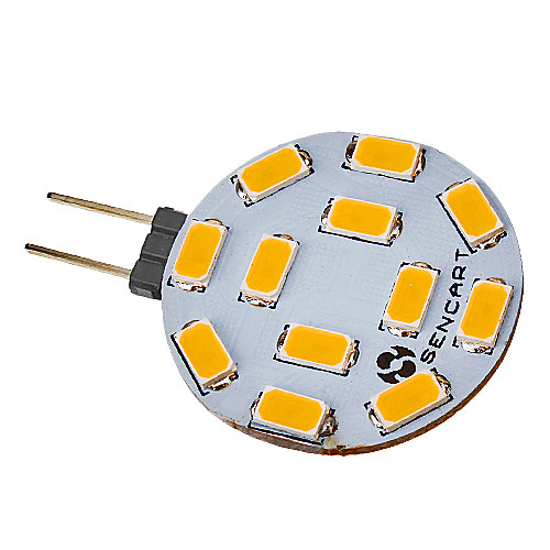 

1pc 5 W LED Spotlight 550-600 lm G4 12 LED Beads SMD 5730 Warm White 220-240 V