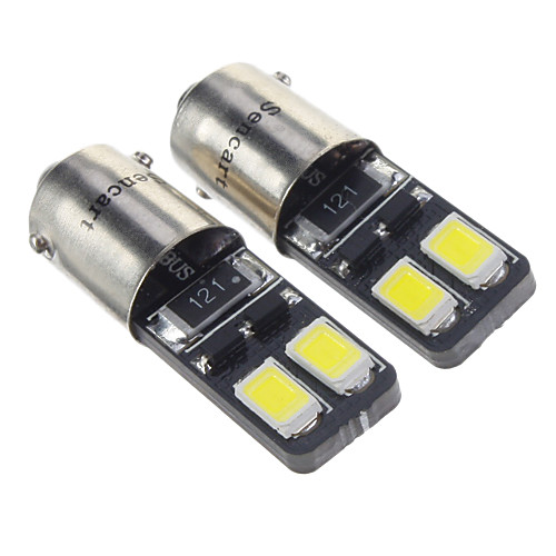 

Car LED Side Marker Lights BAX9S Light Bulbs 90 lm SMD 5630 1.5 W 4 For 2pcs