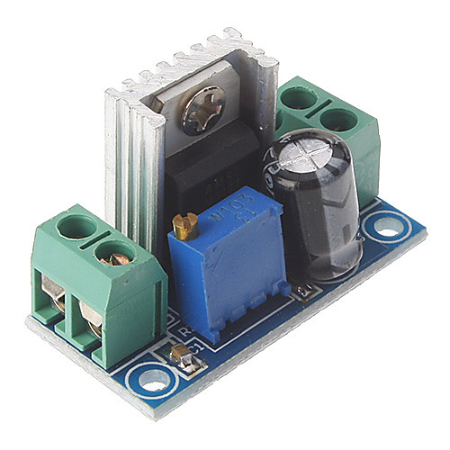 

lm317 dc 40v до 1.2 ~ 7v напряжение понижающая монтажная плата регулируемый стабилизатор напряжения питания