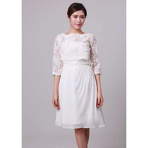 

Coats / Jackets Lace Wedding / Party Evening Wedding Wraps With