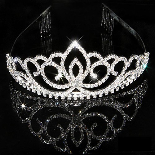 

Crystal Rhinestone Tiaras Headpiece