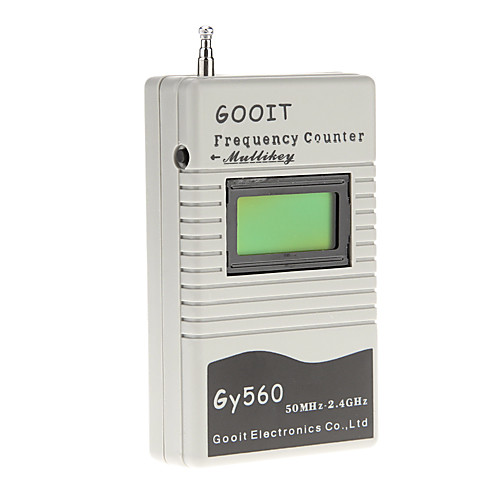 

50 MHz-2400MHz Two Way Radio Portable Frequency Counter Meter GY560