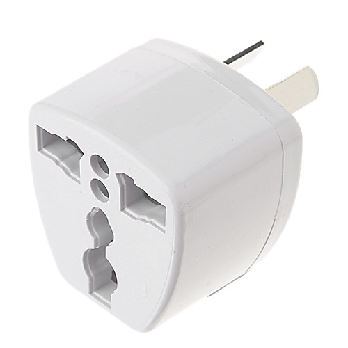 

Universal AU Port Travel Power Adapter Plug (250V, White)