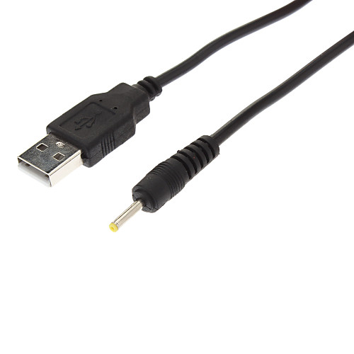 

Зарядный кабель USB для DC 2,5 мм штекер / Джек (черный, 0,65 М)