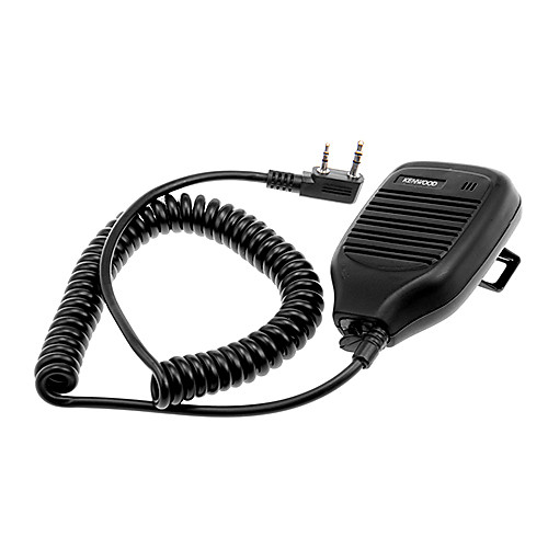 

Microphone for Walkie Talkie KMC-21 w/ Clip - Black (2.5mm / 3.5mm Jack)