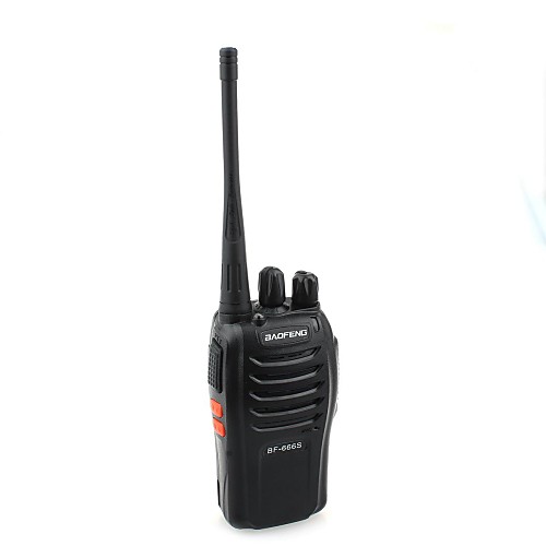 

BaoFeng BF-666S 5W 16-Channel 400-470MHz Handheld Walkie Talkie / Interphone - Black