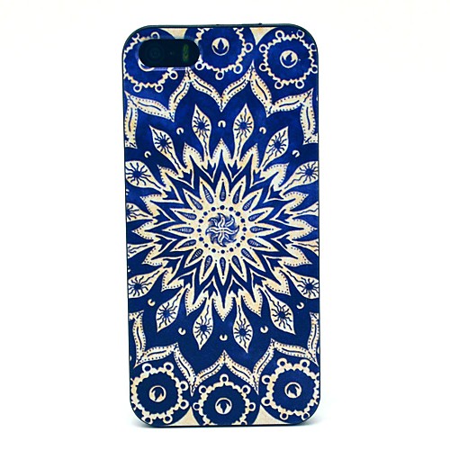 

Case For iPhone 5 / Apple iPhone SE / 5s / iPhone 5 Pattern Back Cover Mandala / Flower Hard PC